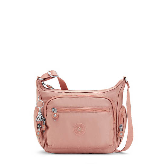 Sacs Crossbody Kipling Gabbie Small Metallic Rose | FR 2073TC